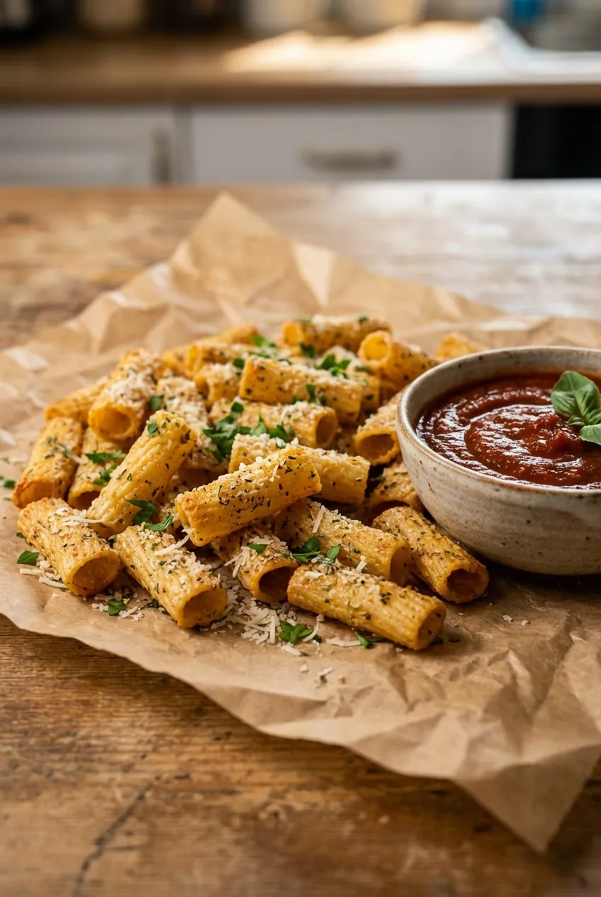 Air Fryer Pasta Chips