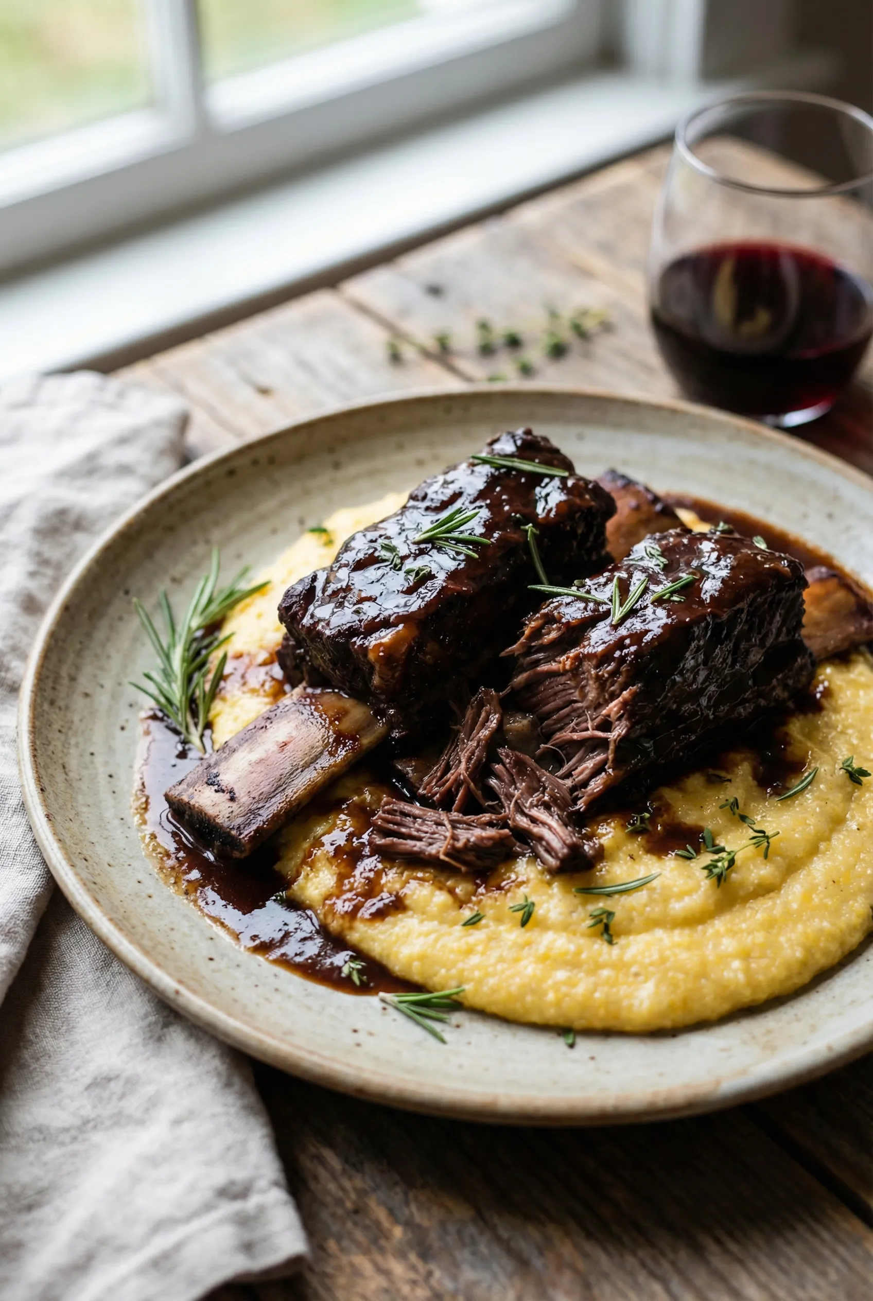 Balsamic Braised Short Ribs