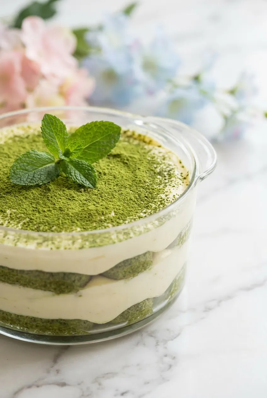 Matcha Tiramisu