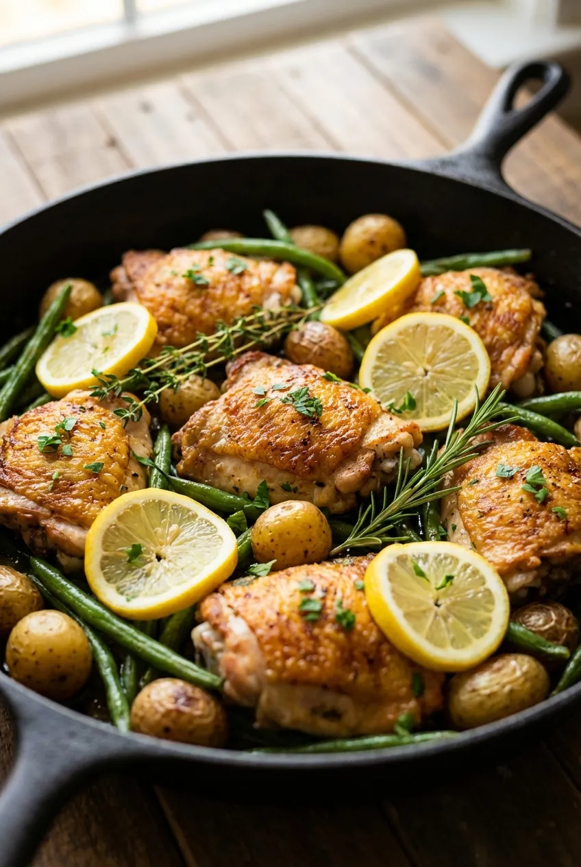 One-Pan Lemon Herb Chicken