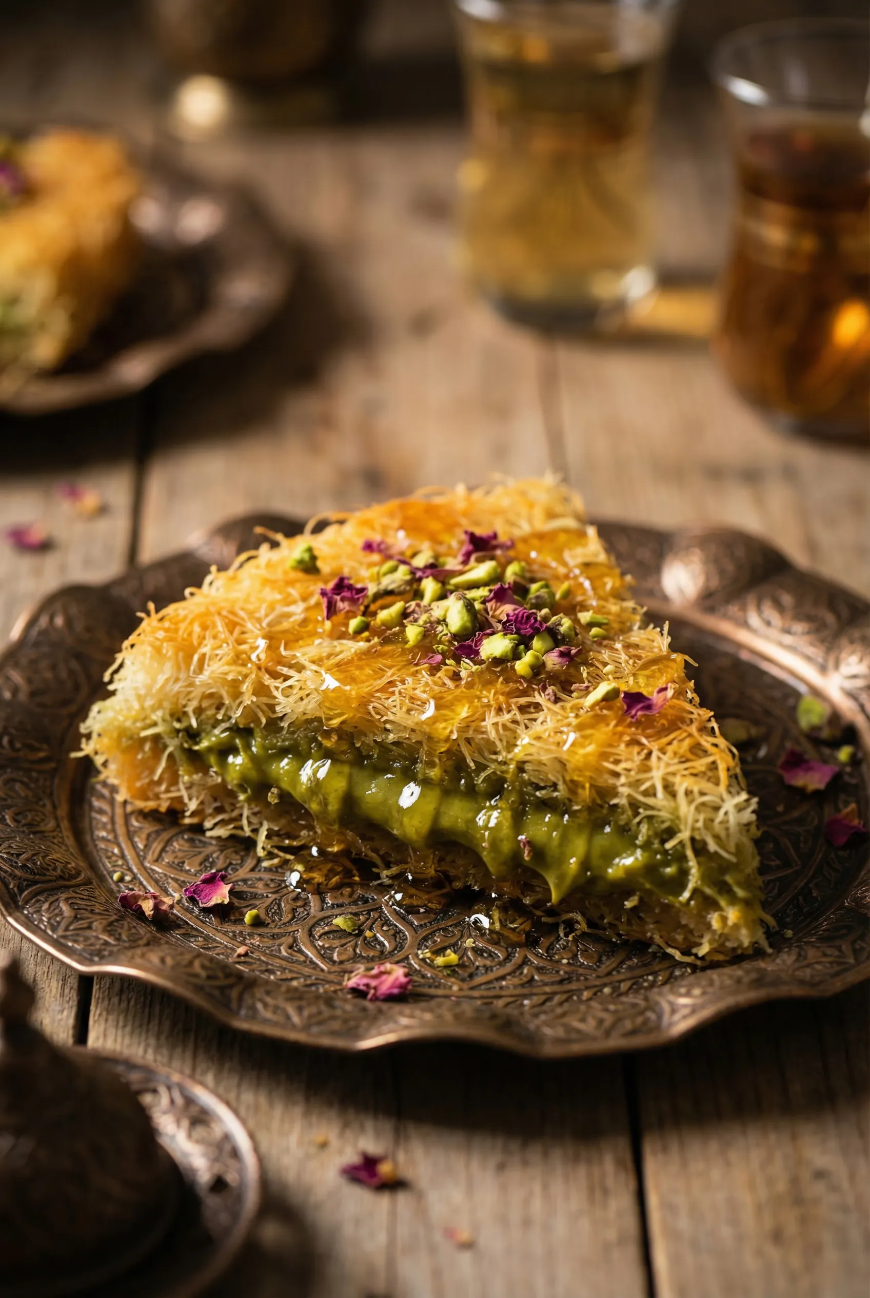 Pistachio Cream Kunafa