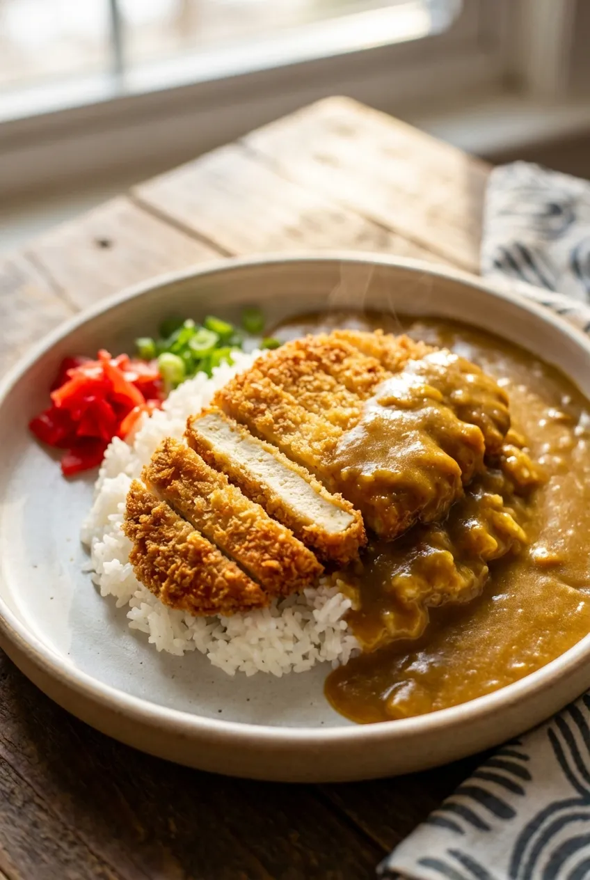 Crispy Tofu Katsu Curry